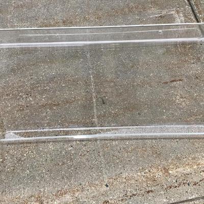 Two Sided Clear Plastic Advertising Stands