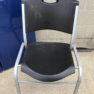 Folding Metal Table and Metal Chair