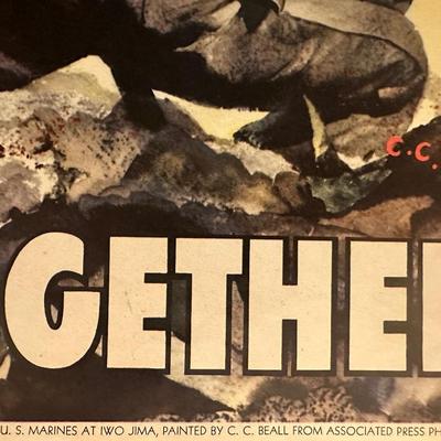 WW2 US Propaganda Poster “7th War Loan Now All Together”