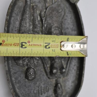 Vintage Risqué Double-sided Ashtray