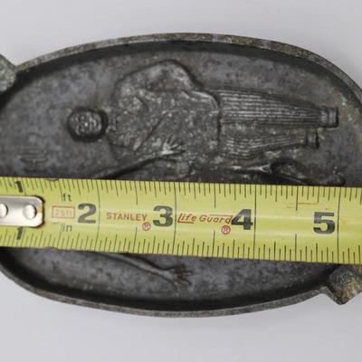 Vintage Risqué Double-sided Ashtray