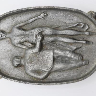 Vintage Risqué Double-sided Ashtray