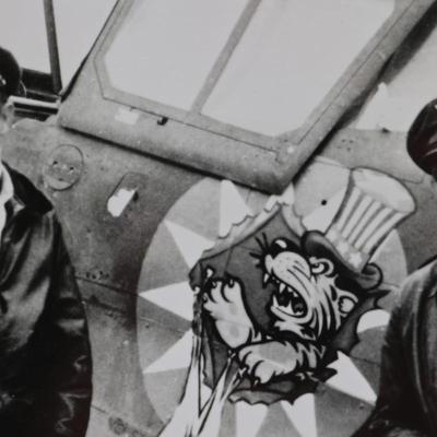 Enola Gay and Flying Tigers Signed Photographs and Book