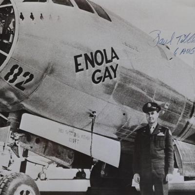 Enola Gay and Flying Tigers Signed Photographs and Book