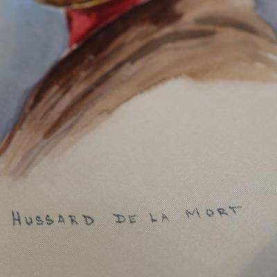 Paintings of (2) War Figures