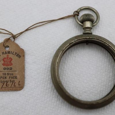 Hamilton Pocket Watch Case