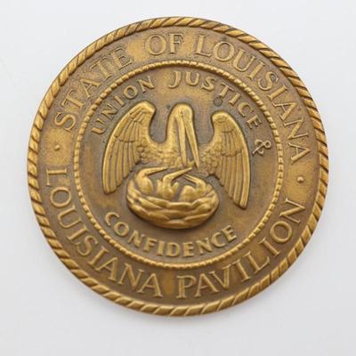 Louisiana World Exposition Bronze Medal