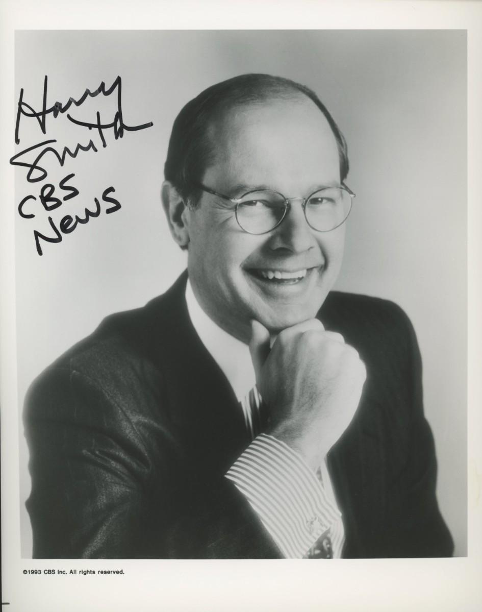 Harry Smith signed CBS photo | EstateSales.org