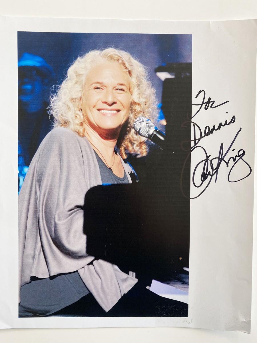 CAROLE KING signed autographed photo COA Hologram main image 1