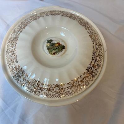 American Limoges 22K, Laughlin & Union Made Edged Gold (K-MK)