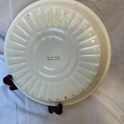 American Limoges 22K, Laughlin & Union Made Edged Gold (K-MK)