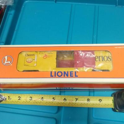 LOT 6 LIONEL CHEERIOS TRAIN CAR