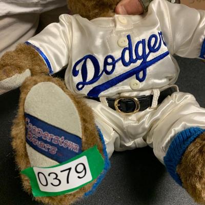 Cooperstown Bears Brooklyn Dodgers w/COA