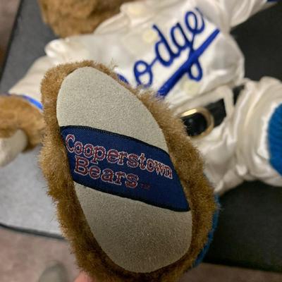 Cooperstown Bears Brooklyn Dodgers w/COA