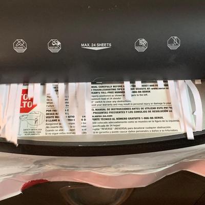 Xerox XRX-24S Paper Shredder