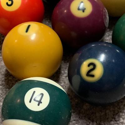 Vintage Pool Ball Set