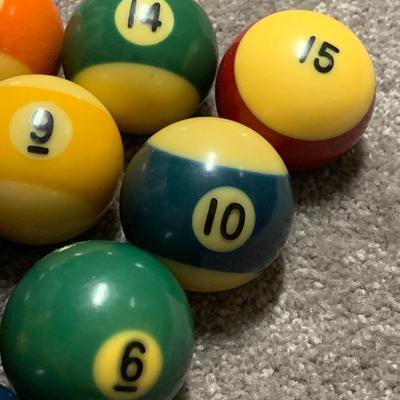 Vintage Pool Ball Set