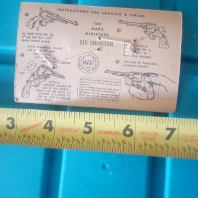 LOT 14 MARX MINIATURE CAP GUN
