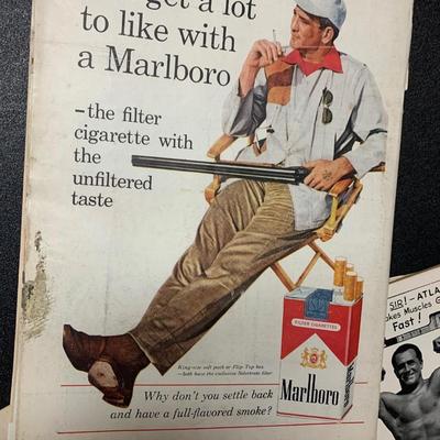 Vintage Sports & Magazines Lot
