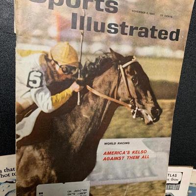 Vintage Sports & Magazines Lot