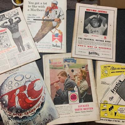 Vintage Sports & Magazines Lot