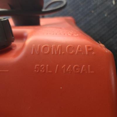Gas container.