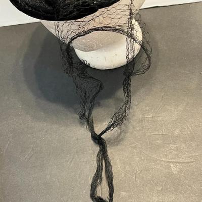1940's Trio - Vintage Belvedere Wool Hat, Sequin Cocktail Hat, and Velvet Hat