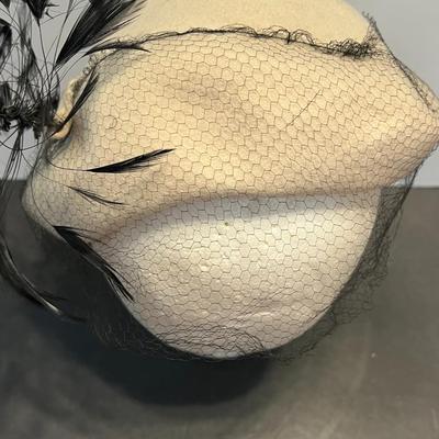 1940's Trio - Vintage Belvedere Wool Hat, Sequin Cocktail Hat, and Velvet Hat
