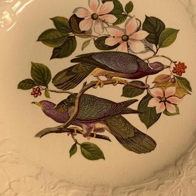Set of Four Alfred Meakin Birds of America Plates