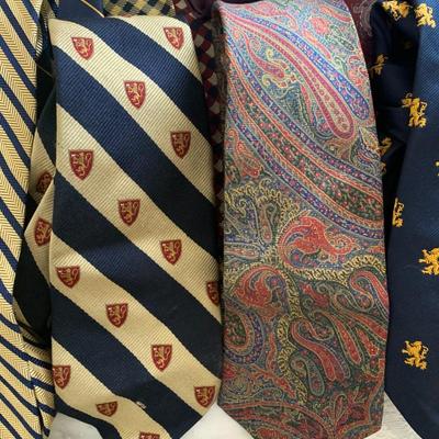 Men’s High End Designer Ties Lot