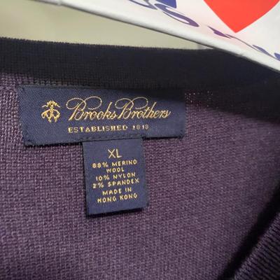 Brooks Brothers Mens XL Clean Sweater Lot