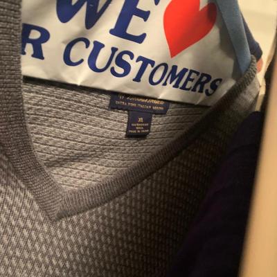 Brooks Brothers Mens XL Clean Sweater Lot