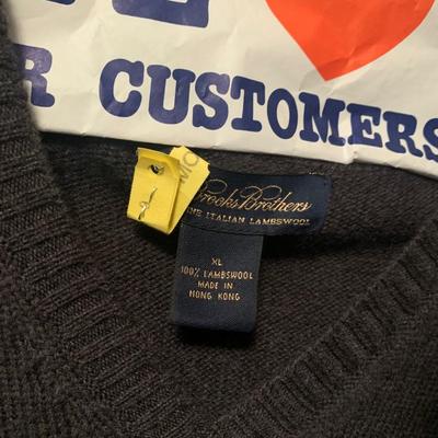 Brooks Brothers Mens XL Clean Sweater Lot
