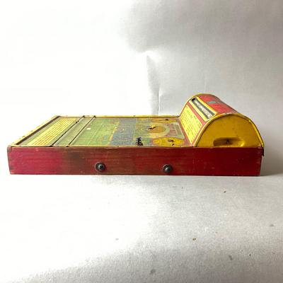 1427 Antique Hustler Tin Football Game