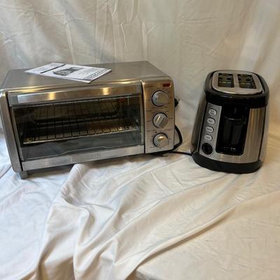 Black+Decker Toaster Oven & Hamilton Beach Toaster (K-MK)