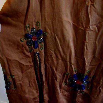 Antique Flapper Style Beaded Skirt, Read Description