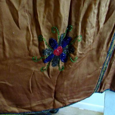 Antique Flapper Style Beaded Skirt, Read Description