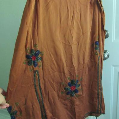Antique Flapper Style Beaded Skirt, Read Description