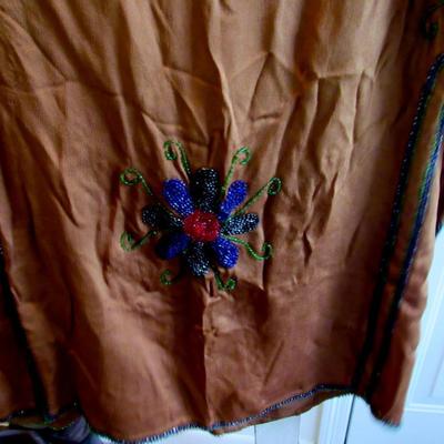 Antique Flapper Style Beaded Skirt, Read Description