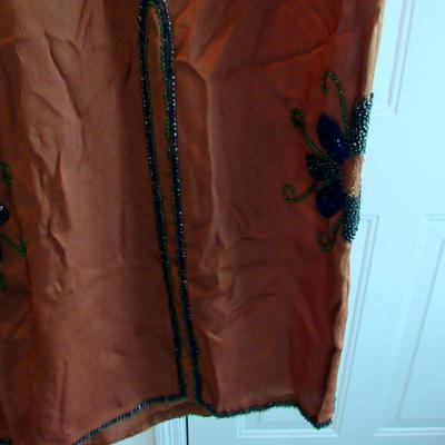 Antique Flapper Style Beaded Skirt, Read Description