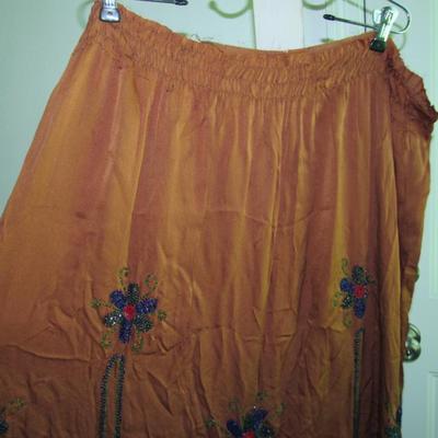 Antique Flapper Style Beaded Skirt, Read Description