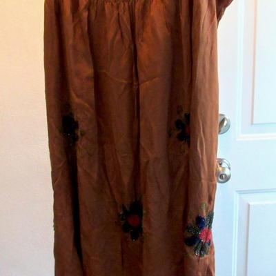 Antique Flapper Style Beaded Skirt, Read Description