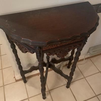 Vintage Half Table