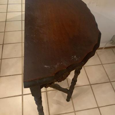 Vintage Half Table