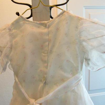 Vintage Fancy Small Girls Party Dress