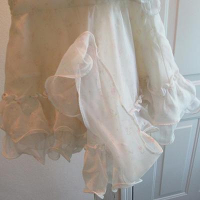Vintage Fancy Small Girls Party Dress