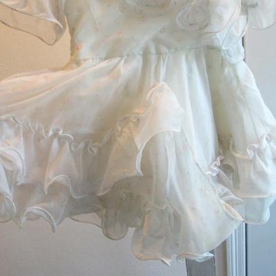 Vintage Fancy Small Girls Party Dress