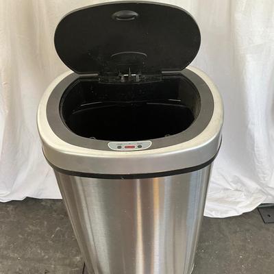 Lot# 230 Stainless Steel Motion Sensor Trash Can