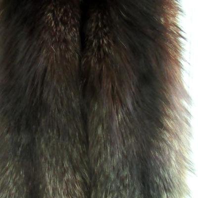 Vintage Long 2 Body Animal Fur Stole, Possibly Fox?