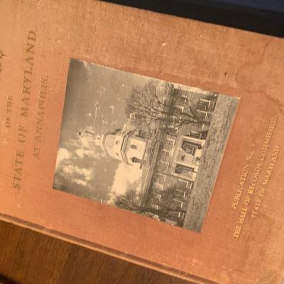TWO Vintage Annapolis Hardback Books